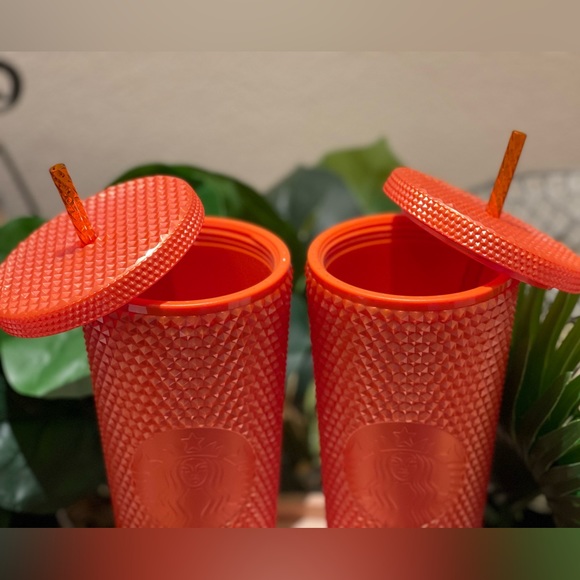 Starbucks Studded Tumbler- Fall 2022 Pumpkin Spice 24oz - Picture 7 of 13